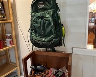 Osprey backpack… one if about 4-6 Osprey items in this house