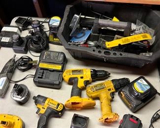 He loved Dewalt & Crafsman