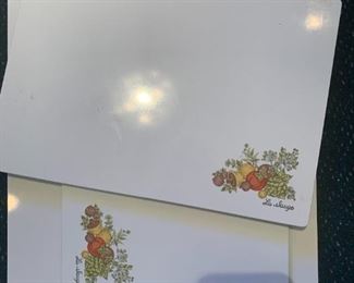 Corning Spice of Life Glass Cutting Board Set