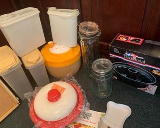 Pasta Storage, Microwave Cooker, Vintage Tupperware