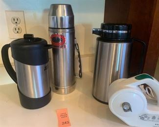 Coffee Carafe, Can Opener, Vintage Thermos