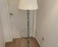 MCM Chrome Table Lamp