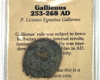 253-268 A.D. Roman Gallienus Ancient Coin