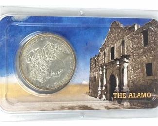 1900 UNC Morgan Silver Dollar in Alamo Holder
