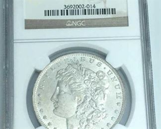 1884-O Morgan Silver Dollar, PCGS MS62