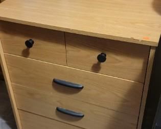 Simple chest of drawers