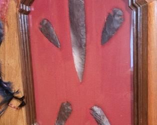 Absolutely beautiful arrowhead display