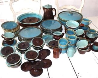 Vintage Brockware California Rustic Pottery Dinnerware.