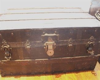 Antique trunk.