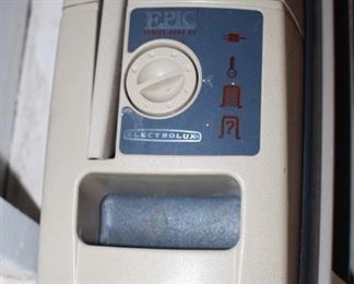 Electrolux cannister vacuum and attachments.