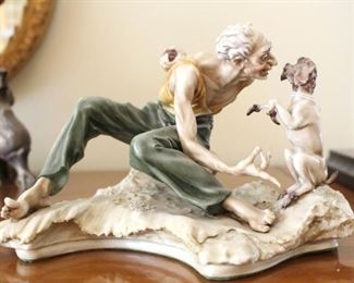 Italian sculpture statue by Antonio Borsato.