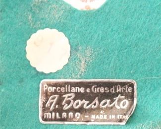 Underside of two previously pictured Italian statues.  