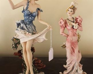 Florence original Giuseppe Armani Spring Love In Bloom and Frances statues.  