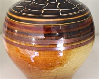 Tom Turner studio pottery vase.