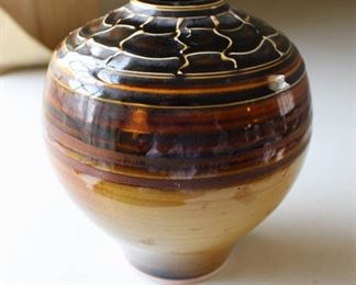 Tom Turner studio pottery vase.