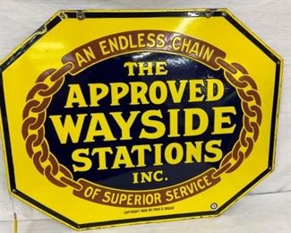 1926 PORC. DS APPROVED WAYSIDE STATIONS