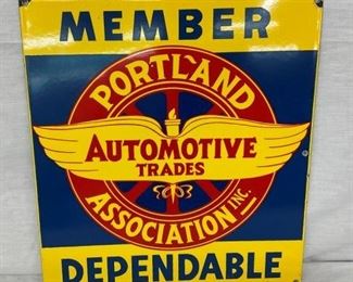 PORC. DS PORTLAND MEMBER SIGN