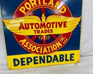 CLOSEUP DEALER SIGN
