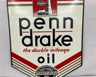 5 SIDED PENN DRADE DOUBLE SIDED SIGN