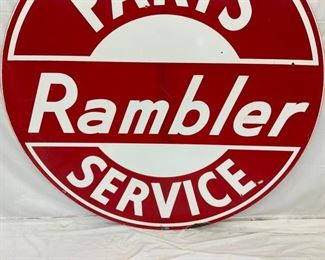 PORC. DS 5FT. RAMBLER DEALER SIGN