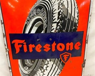 PORC. FIRESTONE TIRE SIGN