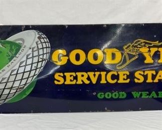 RARE GOODYEAR SERVICE STATION SIGN