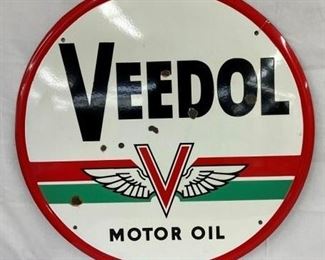29IN BEEDOL MOTOR OIL SIGN