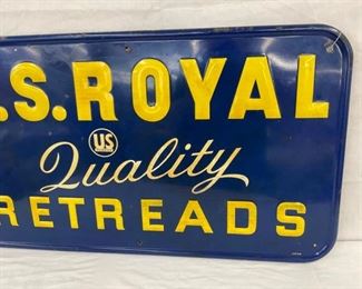 EMB. SELF FRAMED SIGN