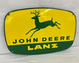 PORC. JOHN DEERE LANZ DEALER SIGN