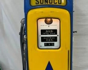 WAYNE MOD. 80 BLUE SUNOCO GASS PUMP 