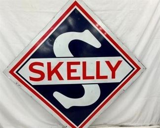 PORC. DS 67IN SKELLY SIGN