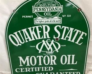 SIDE 2 QUAKER STATE SWINGER SIGN