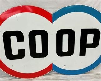 SIDE 2 PORC. COOP SIGN