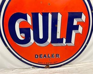 SIDE 2 BOTTOM PORC. GULF DEALER SIGN