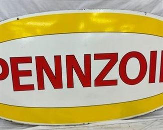 PORC. PENNZOIL DS SIGN 96X48
