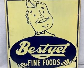 BESTYET FINE FOODS SIGN