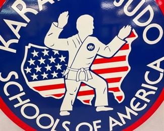 45IN PORC. INSTRUCTOR SIGN