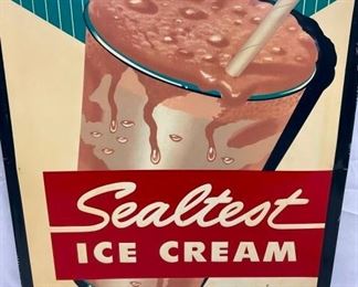 SEALTEST ICE CREAM SIGN