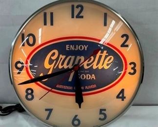 LIGHTUP CLOCK GRAPETTE