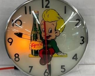 LIGHTUP SQUIRT CLOCK