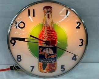 LIGHTUP SUNCREST CLOCK