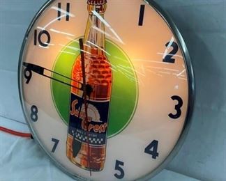 SIDE VIEW SUNCREST CLOCK