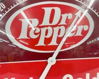 CLOSEUP DR. PEPPER THERMOMETER