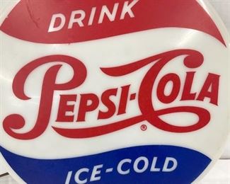 CLOSEUP RARE PEPSI COLA LIGHTUP SIGN