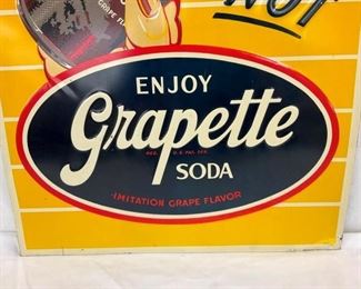 19X27 GRAPETTE EMB. SIGN