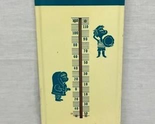 7X22 NEBITTS THERMOMETER W/ CHILDREN