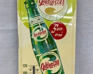 GOLD COLA THERM. W/ BOTTLE