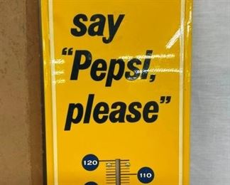 CLOSEUP TOP PEPSI THERM. NOS