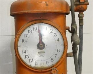 TOP VIEW TOKHEIM CLOCK FACE 