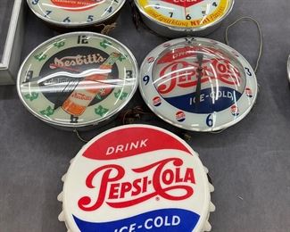 SAMPLE PHOTO ADVERTISING CLOCKS